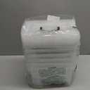 WYT Clear Storage Latch Box, 6 Pack Storage Organizer Bins with Latching Handle and Lids, 3.5 Quart