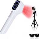 Cold Laser Therapy Device for Human & Pet with Stand & LED Display(4 x 808 nm +14 x 650 nm), Handheld Red Light Therapy Devices, Red Light Therapy Wand for Joint Muscle Pain Relief