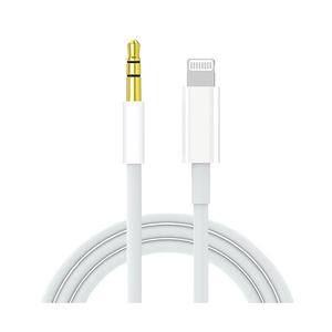 Aux Cord for iPhone,[Apple MFi Certified] Lightning to 3.5 mm AUX Cable for Car Stereo, Speaker, Headphone, Auxiliary Audio Cable Compatible with iPhone 14 13 12 11 XS XR X 8 7 3.3FT White
