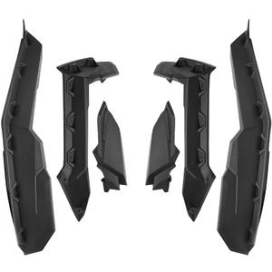 KEMIMOTO X3 Fender Flares Extended Compatible with Can-Am Maverick X3 & Max RS Turbo R RR 2017-2025 Front and Rear Side Fenders Mud Guards Accessories Parts OEM Replacement 715002973