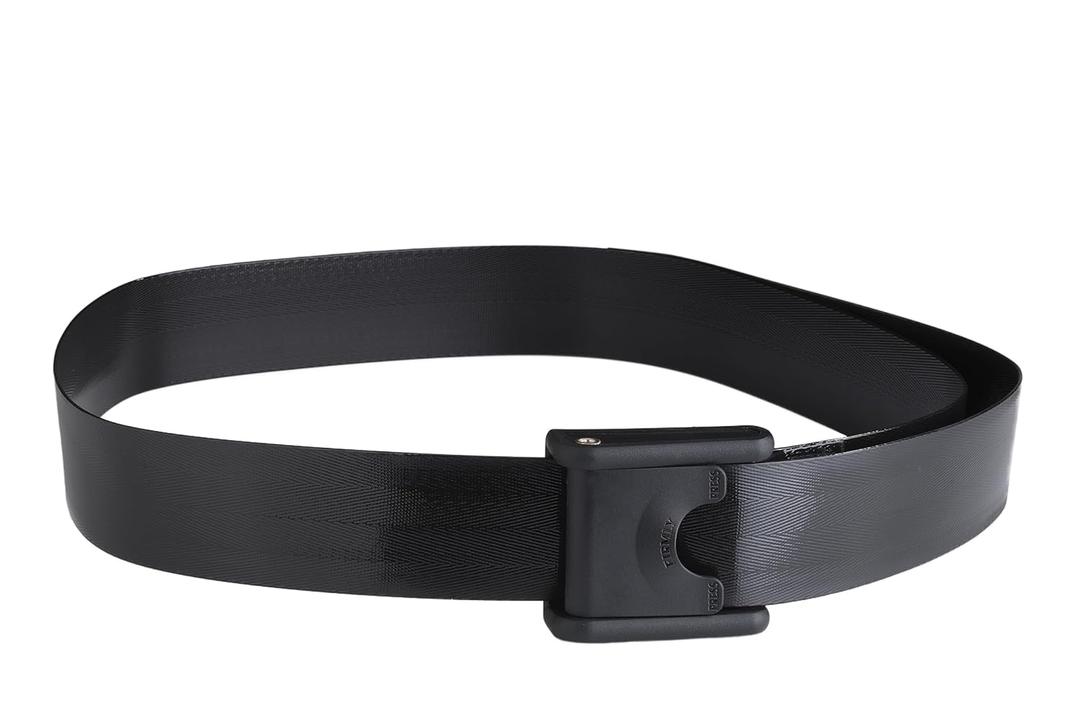 Posey 6546 Premium EZ Clean Gait Belt with Spring-Loaded Buckle  Black, 60  Walking Belt  Qty. 1  Home Care