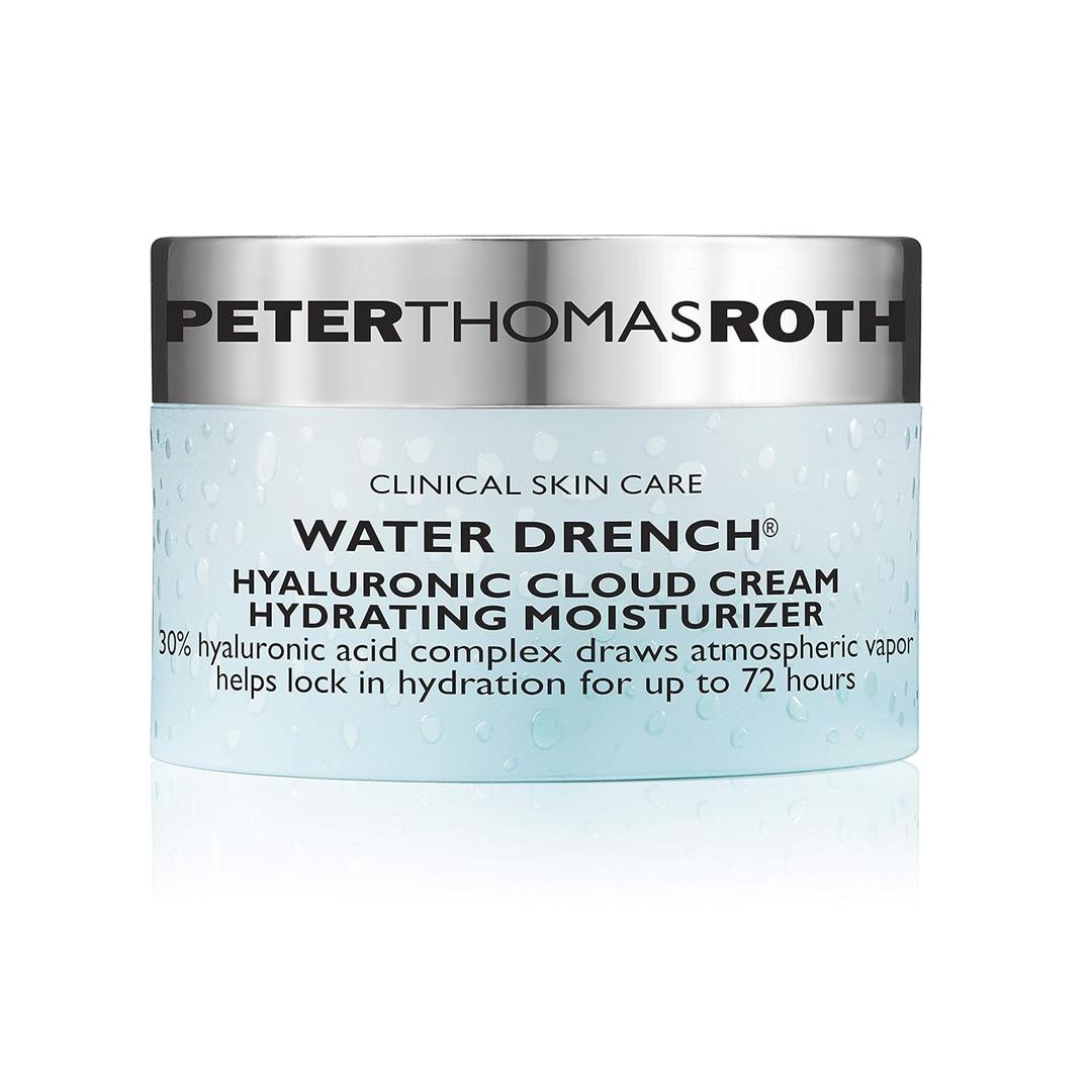 Peter Thomas Roth | Water Drench® Hyaluronic Cloud Cream Hydrating Refillable Moisturizer | Hyaluronic Acid Cream For All Skin Types, Line-Smoothing, Fragrance-Free