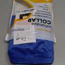 BENCMATE Inflatable Dog Cone Collar Alternative, Soft Dog Cone for Small Medium Large Dogs and Cats, Neck Recovery ECollar Donut Collar After Surgery (Large, Blue)