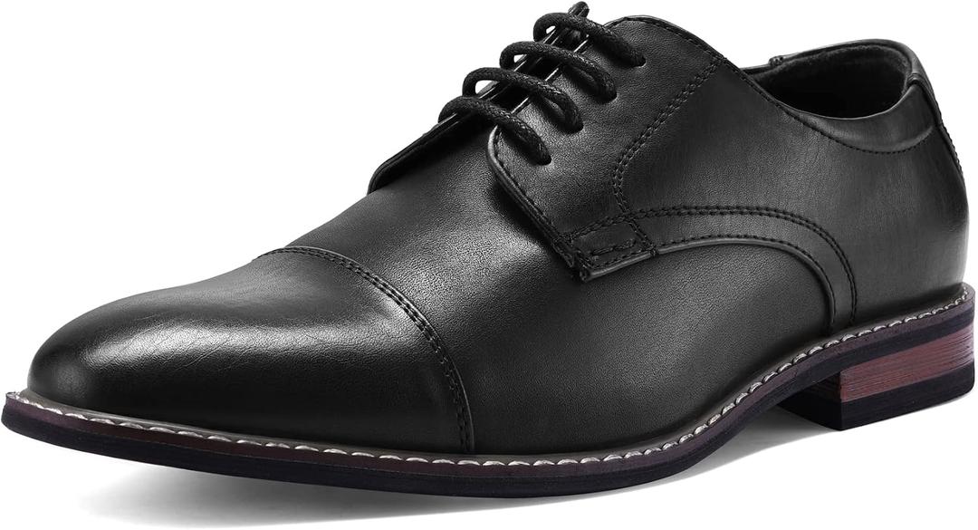 Men's Dress Shoes Formal Business Classic Lace Up Wingtip Oxford Shoes, 9
