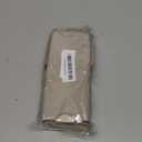 APT 1101 Makeup Brush Holder Travel Cosmetic Bag with Suction Base, Portable Cosmetic Organizer for Travel & Home, Organizer for Brushes, Beauty Tools & Accessories (Oatmeal)