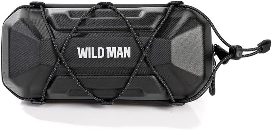 Bicycle Handlebar Bag Hard Shell with Rainproof Cover, Mountain Bike Storage Bag Quick Release Durable Bike Front Bag Universal for Road Bikes Folding Bikes