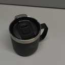 STANLEY Everyday Camp Mug | Drink Through Lid | Cup for Coffee, Tea and Drinks | Insulated Stainless Steel Coffee Mug | BPA-Free (12 Ounces, Black 2.0)