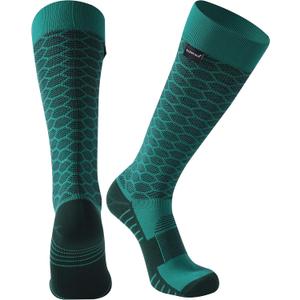 RANDY SUN Waterproof Skiing Socks, [SGS Certified] Unisex Knee High Breathable Hiking Trekking Sock 1 Pair (Small)