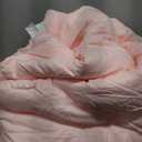 weigelia Pink Comforter Sets Queen Size Comforter Set 3 Piece Soft Microfiber Comforters Set for Women and Girls Blush Lightweight Alternative Comforter for All Season (1 Comforter, 2 Pillowcases)