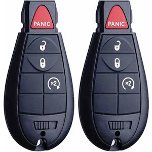 MechanMagic Key Fob FOBIK Replacement Compatible for Dodge Ram 1500 2500 3500 Truck 2009-2012 Journey Challenger Grand Caravan Jeep Grand Cherokee Commander Keyless Entry Remote Start Control