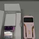 MOCOWIND Portable Nail Drill Professional 35000 RPM, Rechargeable Electric Nail File Machine Cordless E-File for Acrylic Gel Polishing Removing with Bits Kit for Manicure Salon Home, Pink