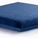 Sigmat Recliner Cushion for Elderly with Memory Foam 20x20x3 Inches Large Square Seat Cushion for Recliner Chair, Floor Pillow, Truck Seat Cushion Navy