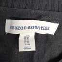 Amazon Essentials Women's Lightweight Long-Sleeve V-Neck Cotton Sweater, Black, X-Large