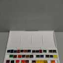 Winsor & Newton Cotman Watercolor Paint Set, Studio Set, 45 Half Pan w/ Brush