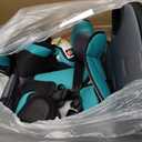Baby Trend Hybrid SI 3-in-1 Combination Booster Seat, Hoboken Teal – Side-Impact Protection, 3-Stage Growth Design, Adjustable Headrest, Cushioned Comfort