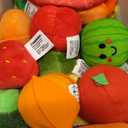 hahaland Baby Sensory Toys - 16 PCS My First Fruit Vegetable Color Sorting Play Food Crinkle, Rattle, Baby Toys 6-12 Months Montessori Toys for 1 Year Old Boy Girl Gifts 6 9 Month Old Toy One Year Old