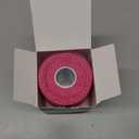 OK TAPE PRO Kinesiology Tape, 2inch x Long Roll 16ft Free Cut Tape, Elastic Athletic Tape Therapeutic Latex Free, 2 Rolls Pink+White