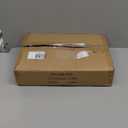 TV Tray Table for Couch, Height Adjustable/360 Swivel/180 Flip-Over Panel Design C-Shaped End Table, Sofa Arm End Side Table with Phone & Tablet Slot for Eating, Laptop,Couch Bed (Vintage Brown)