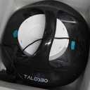 (2025 Upgraded) TALOSBO Pleco Se Cordless Pool Vacuum Up to 130 Mins Runtime, Robotic Pool Cleaner with 2.5H Fast Charge, Ideal for Flat Above Ground and Inground Pools up to 861 Sq. Ft. (Black&White)