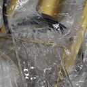 Modern Black Crystal Pendant Light Fixtures for Kitchen Island and Dining Room, Luxury Water Ripple Glass Hanging Chandelier for Bedroom Entryway Living Room Foyer Hallway 1-Pack