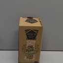 HOME EC Original Stainless Steel Salt or Pepper Grinder 1pk - Adjustable Ceramic Sea Salt Grinder or Pepper Mill - Tall Glass Spice Shaker - Spice Mill w/EBook