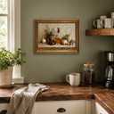 Vintage Gold Framed Wall Art Kitchen Farmhouse Food Still Life Wall Decor, 24"L x 16"W