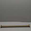 Ivilon Tension Curtain Rod - Spring Tension Rod for Windows or Shower, 54 to 90 Inch. Warm Gold