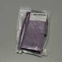 Asuwish Phone Case for Samsung Galaxy Z Fold 7 5G 2025 Wallet Cell Cover with Wrist Lanyard Strap Flower Flip Zipper Credit Card Holder Slot Stand ZFold7 Z7 G Fold7 7Z Women Girls Purple