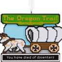 Hallmark The Oregon Trail Video Game Christmas Ornament, 1 Count