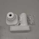 30-Day Battery Water Dispenser  2-in-1 Tabletop & Bottle-Top USB Rechargeable Pump for 5-Gallon Bottles, Portable for Home, Office, Camping & RV (Tabletop White)