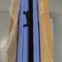 Fitvids Folding Exercise Gymnastics Mat 4'x8'x2" Gym Workout Mat with Carrying Handles High-Density Portable Fitness Aerobics Mats for Home Gym Yoga Pilates Tumbling MMA Core Training, Blue