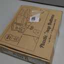 Lemonfilter Snap Button with Snap Pliers Kit, 400 Sets Snap Fastener T5 Plastic No-Sew Buttons, Starter Fasteners Poppers Press DIY Studs Kits for Sewing Clothing & Diapers Rain Coat Crafting