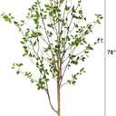 Nearly Natural 6.5ft Minimalist Artificial Citrus Tree with Bendable Branches for Indoor Home Decor, Faux Greenery Plant in Nursery Planter