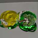 30Ct Family Reunion Hanging Swirl Decorations, Family Gathering Party Supplies, Green Family Tree Birthday Theme Decor for Kids Adults