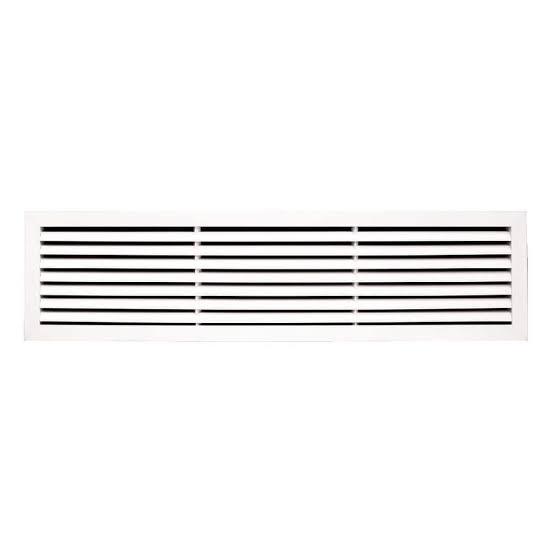 Linear Bar Air Grille 36" X 8", Aluminum Air Supply/Return Grilles,Easy Air Flow,Removable Grille/Door-HVAC Air Vent Cover,White [Outer Dimensions: 36.8"w X 8.8"h]