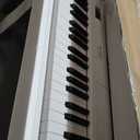 STRICH 88 Key Digital Piano Full Size Electric Keyboard with Semi-Weighted Sensitive Keys, Portable Electric Piano Set, Bundle with Sustain Pedal, Headphones, Music Rest, White, SEP-150S