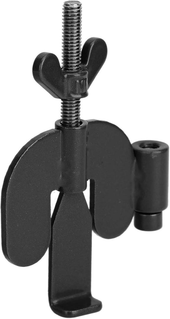 Door Locker Portable Upgraded Cashew Type with Screws Stainless Steel Door Safety Locks for Home Hotel School Apartment Dormitories (Black)