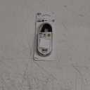GE 34465 Charge Cable, USB, Micro USB, 6 ft Wire, Black Sheath
