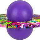 Pogo Ball for Kids, Pogo Stick Pogo Jumper for Boys and Girls, Up to 160 lbs, Gift for Kids, Toys for Boys and Girls, with Pump and Strong Grip Deck Purple