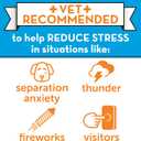 ThunderEase Dog Calming Pheromone Diffuser Kit | Powered by ADAPTIL | Vet Recommended to Relieve Separation Anxiety, Stress Barking and Chewing, and the Fear of Fireworks and Thunderstorms (60 Day Sup