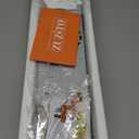 ZUZITO Modern Bathroom Light Fixtures - LED Vanity Lights for Bathroom 18W - Crystal Chrome Lighting Fixtures Over Mirror for Bath (22.8 inch, Dimmable)