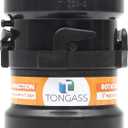 TonGass (Combo Pack) RV Sewer Hose Fitting Adapter to PVC, RV Sewer Connection & RV Sewer Termination Adapter - 3" Hub x Bayonet Hooks