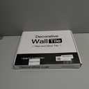 Art3d 10-Pack Peel and Stick Wall Tile for Backsplash, Stick on Stone Tile for Kitchen Bathroom Fireplace Vanitity in Stone Beige (11.3"x13.5")