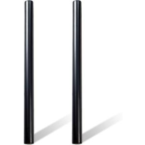 Sound Town 2-Pack 20 Subwoofer Mounting Poles, Compatible with 35mm Mount,110 LB Load Capacity, Black (STSD-20B-PAIR)