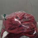 Westinghouse Heated Throw Blanket, Electric Blanket Throw with 6 Heating Levels and 2-10 Hours Time Settings, Flannel to Sherpa Super Cozy Heated Blanket Machine Washable, 50x60 inch, Red