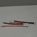 DC HOUSE 2 Pack 50A Battery Quick Connector, 7AWG 600V 0.98ft Battery Cables with M8 Terminal, Quick Connectors for RV, Transfer Forklift, Golf Carts, Trolling Motors, Trailer