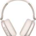 Wentronic Y01 Wireless Noise Canceling Headphones Bluetooth 5.3 Over Ear Headphones with Microphone, Hi-Res Audio, 48H Playtime, Foldable Comfortable Earpads,Compatible with iOS,Android,PC, Starlight