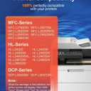Skydo TN830XL Black High Yield Printer Compatible Toner Cartridge for TN830 TN-830 TN 830 XL Work for DCP-L2640DW HL-L2460DW HL-L2480DW MFC-L2820DW HL-L2400D HL-L2405W Printers (2 Packs)