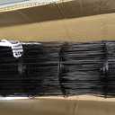 Tongmo 4 ft x 50 ft Black PVC Coated Welded Wire Fence, 16GA Garden Chicken Wire Fence Roll, Mesh Size 2" x 4" Hardware Cloth, Ideal for Yard Protection and Poultry Netting