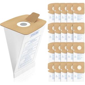20 Pack Style MM Vacuum Bags Compatible with Eureka Style MM Eureka Mighty Mite 3670 and 3680 Series Canister Vacuums, Replaces Part # 60295, 60295A, 60295B 60295C, 60296 & 60297A